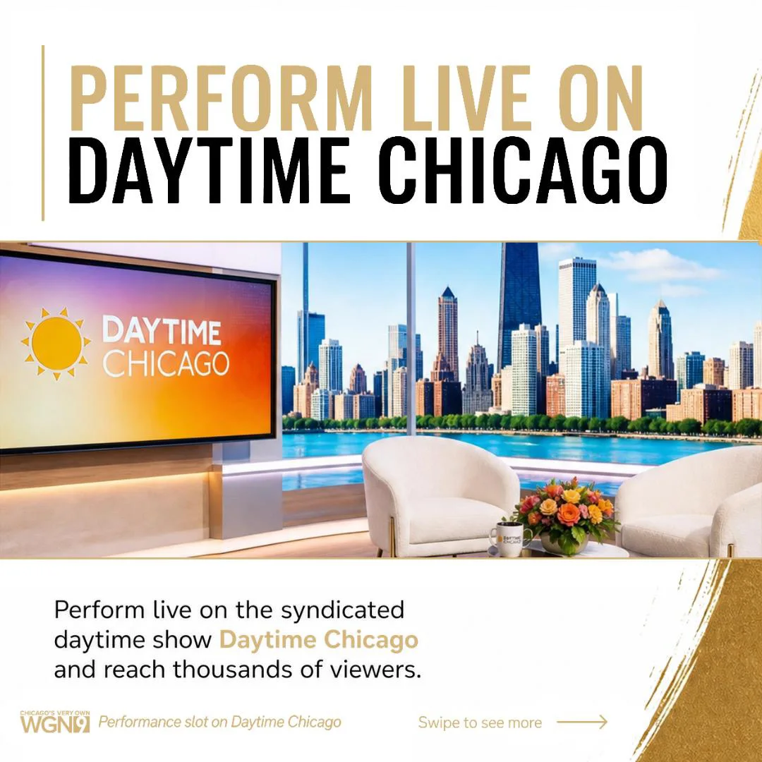 Perform live on Daytime Chicago