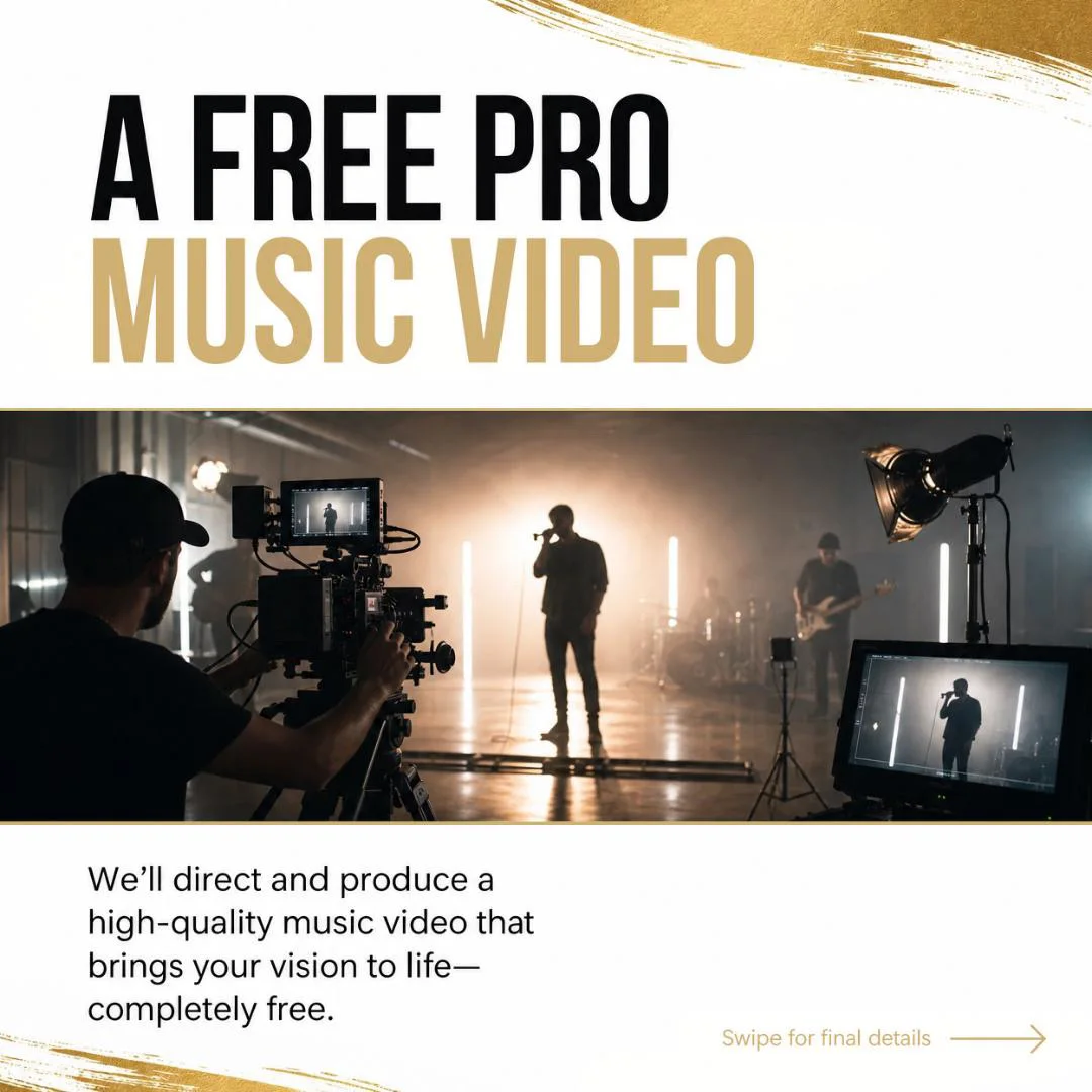 A free pro music video